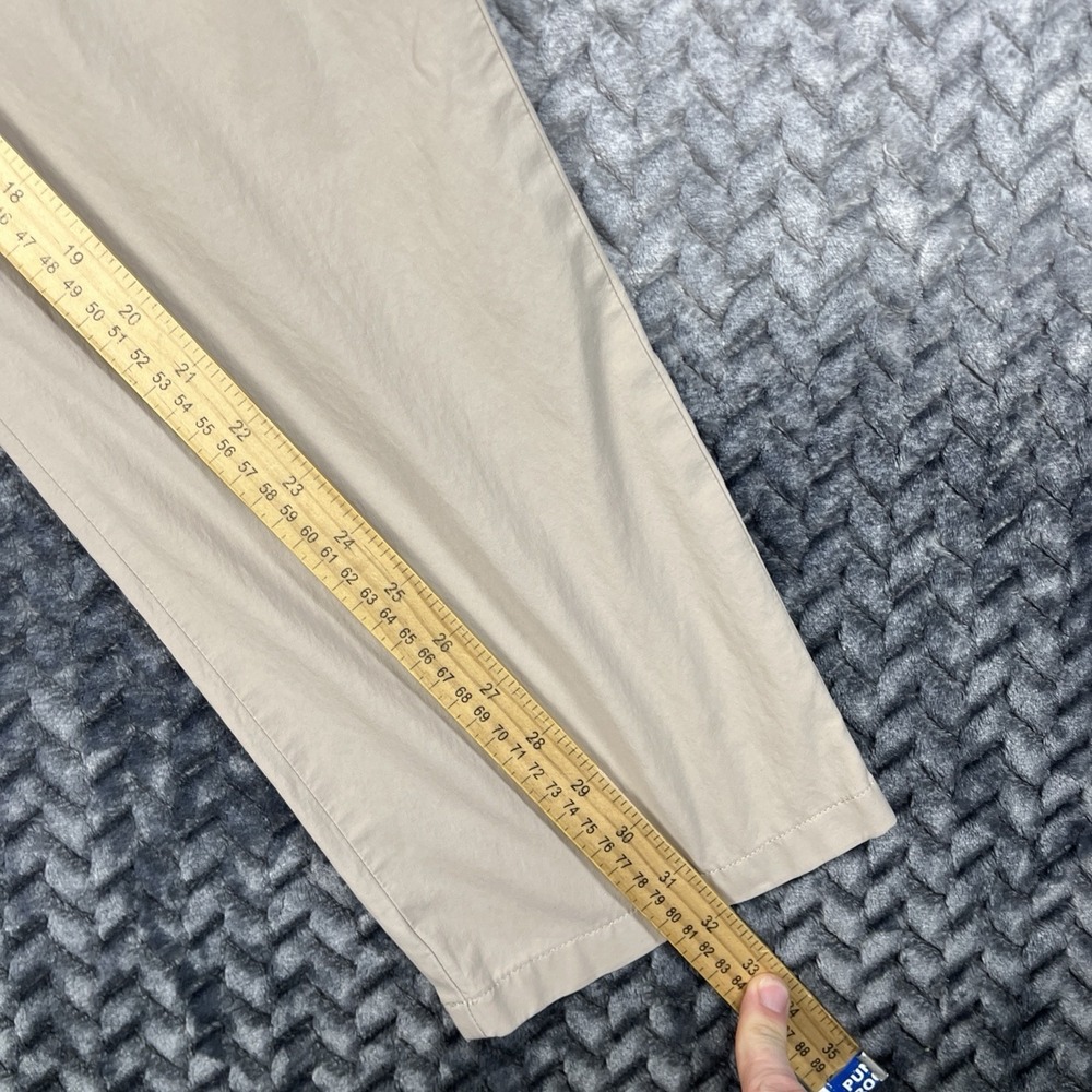 Vineyard Vines On The Go 5 Pocket Pants Mens 36x32 Khaki Golf OTG Lightweight - Picture 8 of 10